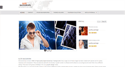 Desktop Screenshot of elitebackdrops.com